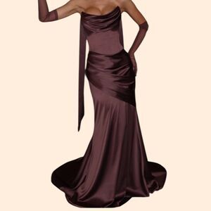 Babyboo Kensington Maxi Dress Brown